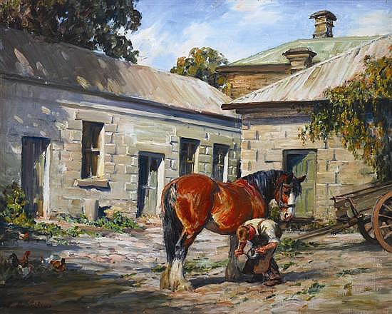 This image has an empty alt attribute; its file name is Edkins-stables-painting-1.jpg